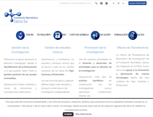 Tablet Screenshot of fundacionbiomedica.org
